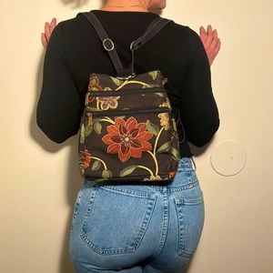 Women’s cute FLORAL Mini Backpack